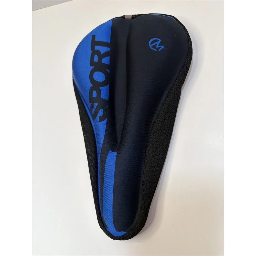 Bike Seat Cover Comfort Cushion Cover Soft Padded Mountain Bicycle Saddle Sports